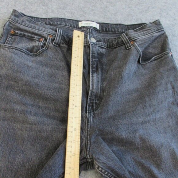 Abercrombie & Fitch High Rise Gray Jeans - Picture 8 of 15